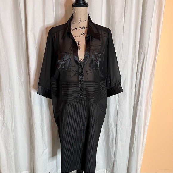 Cotton Works sheer top dress - Picture 1 of 8